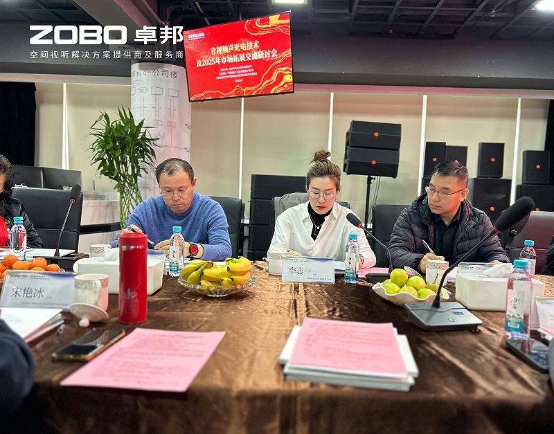 共築智控新生態 | 2025音視頻聲光電技術融合與市場拓展研討會在ZOBO羞羞APP大全召開