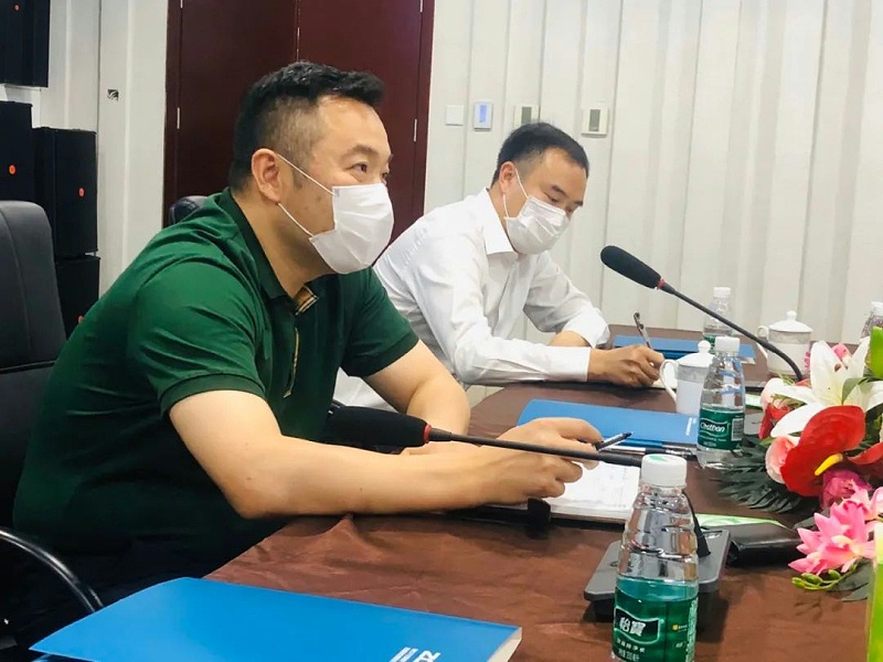 區委統戰部和九三學社區工委、民營經濟代表人士蒞臨羞羞APP大全開展談心活動