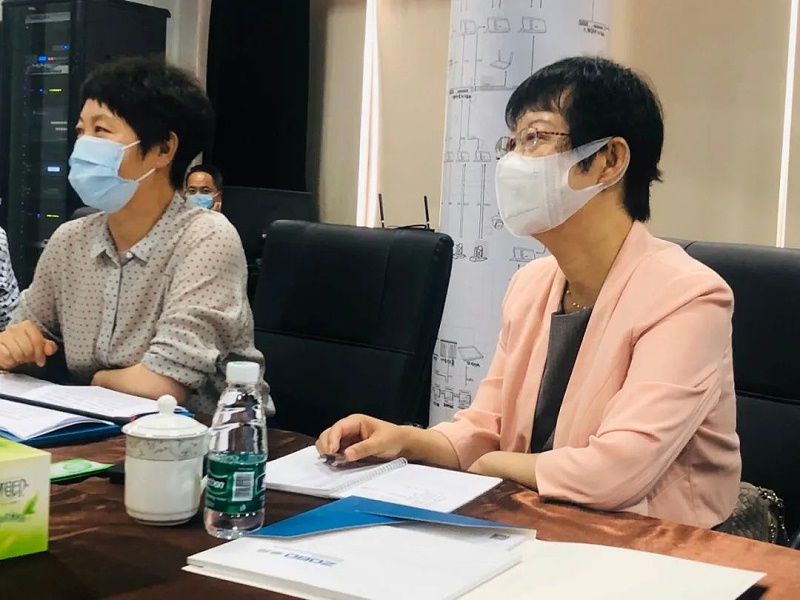 區委統戰部和九三學社區工委、民營經濟代表人士蒞臨羞羞APP大全開展談心活動
