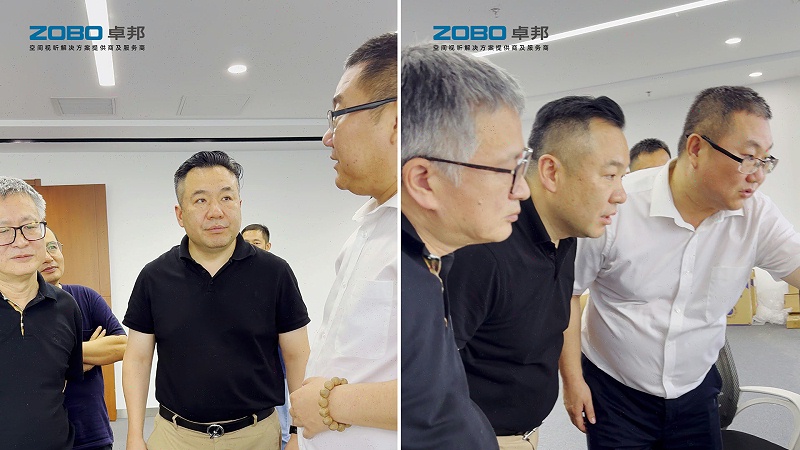 ZOBO羞羞APP大全張新峰與協會領導走訪中建電子信息技術有限公司，共商發展大計