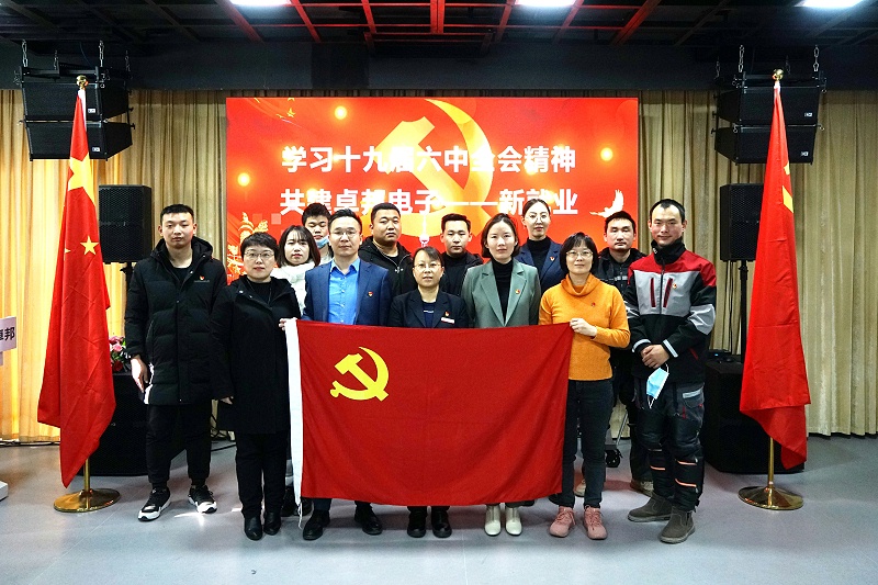 羞羞APP大全黨支部丨開展“學習貫徹黨的十九屆六中全會精神”主題黨日活動