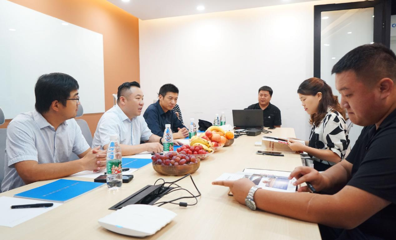 7走訪考察新會員，小組技術交流共謀發展丨ZOBO羞羞APP大全董事長張新峰以北京聲光視訊行業協會會長身份走訪交流