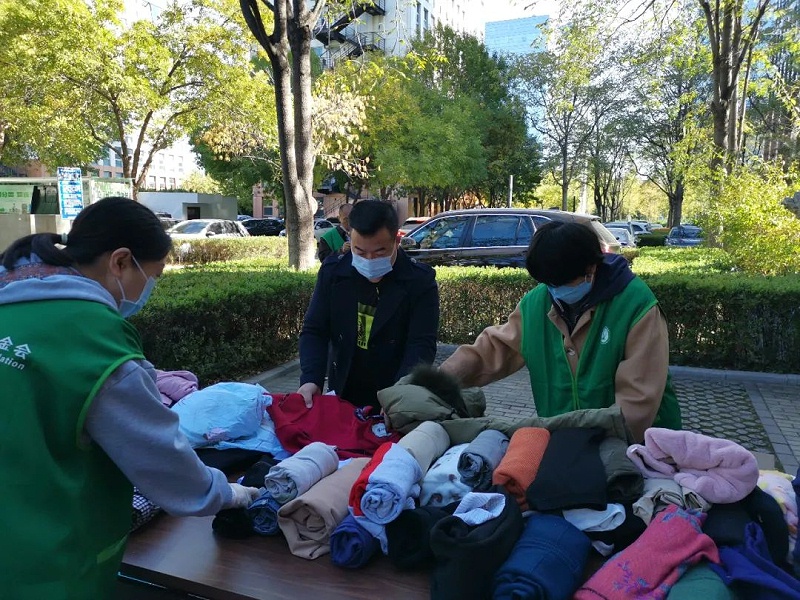 黨建 公益為民丨ZOBO羞羞APP大全第六屆“愛在藍天下”公益捐贈