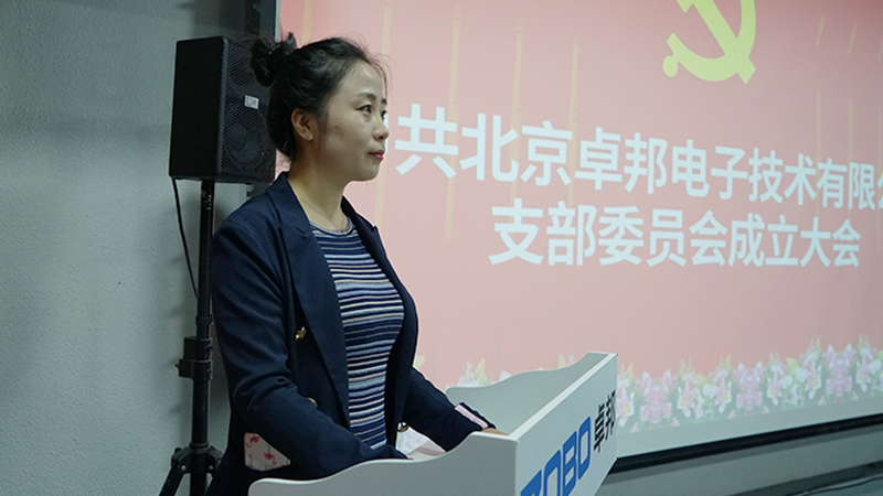 中共北京羞羞APP大全電子技術有限公司支部委員會成立