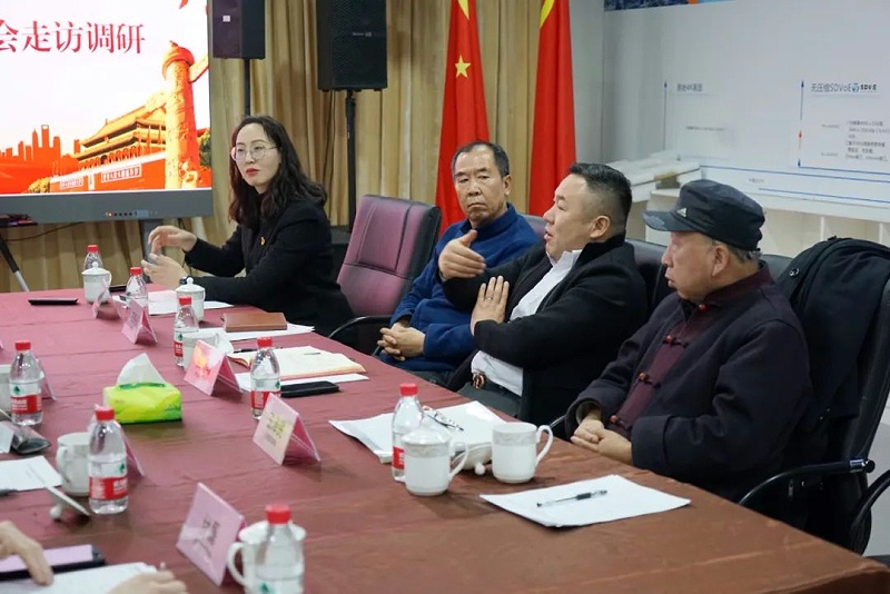 中共北京市商業服務業協會第三聯合黨委領導蒞臨北京聲光視訊行業協會會長單位ZOBO羞羞APP大全調研工作